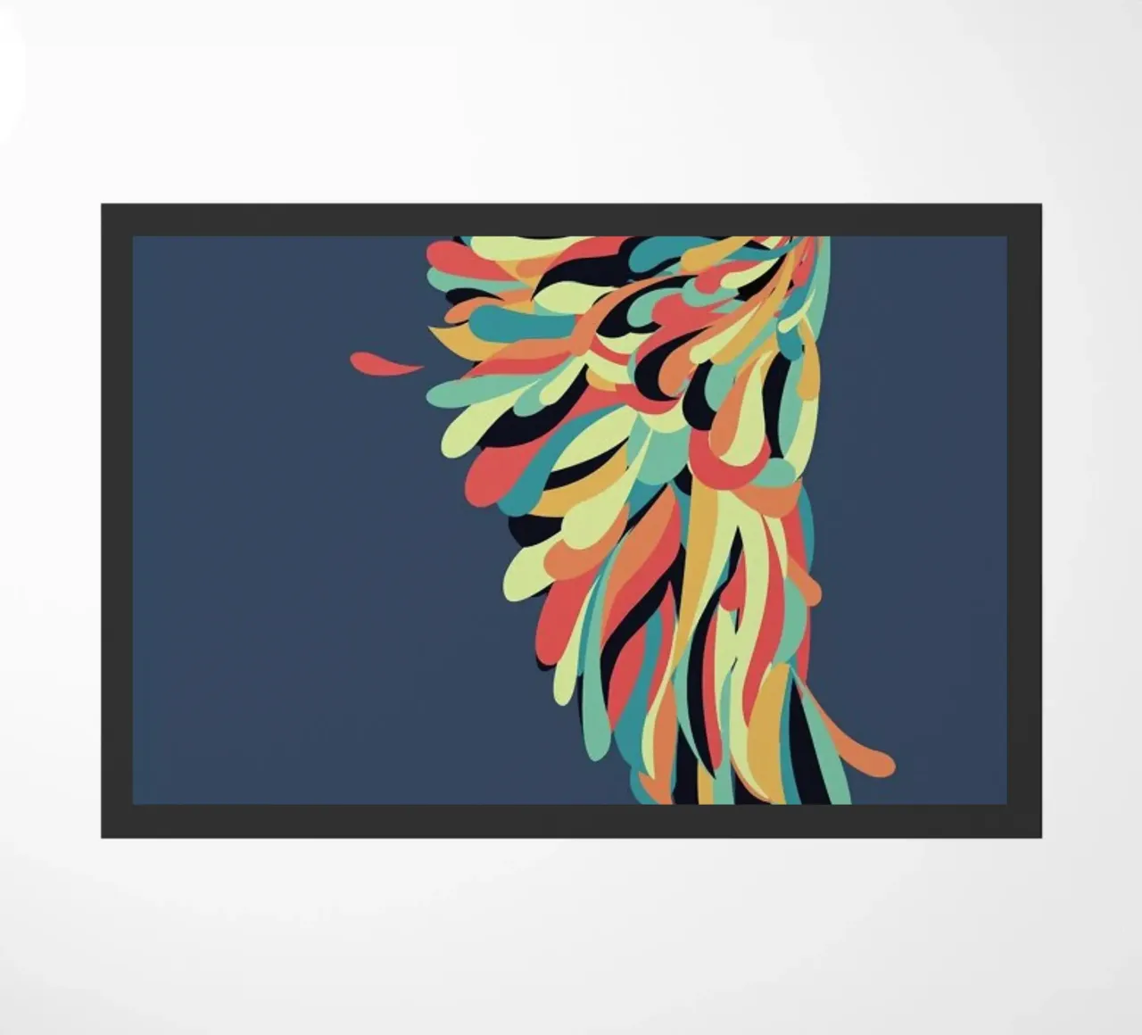 Downstroke Fußmatte von Jay Fleck