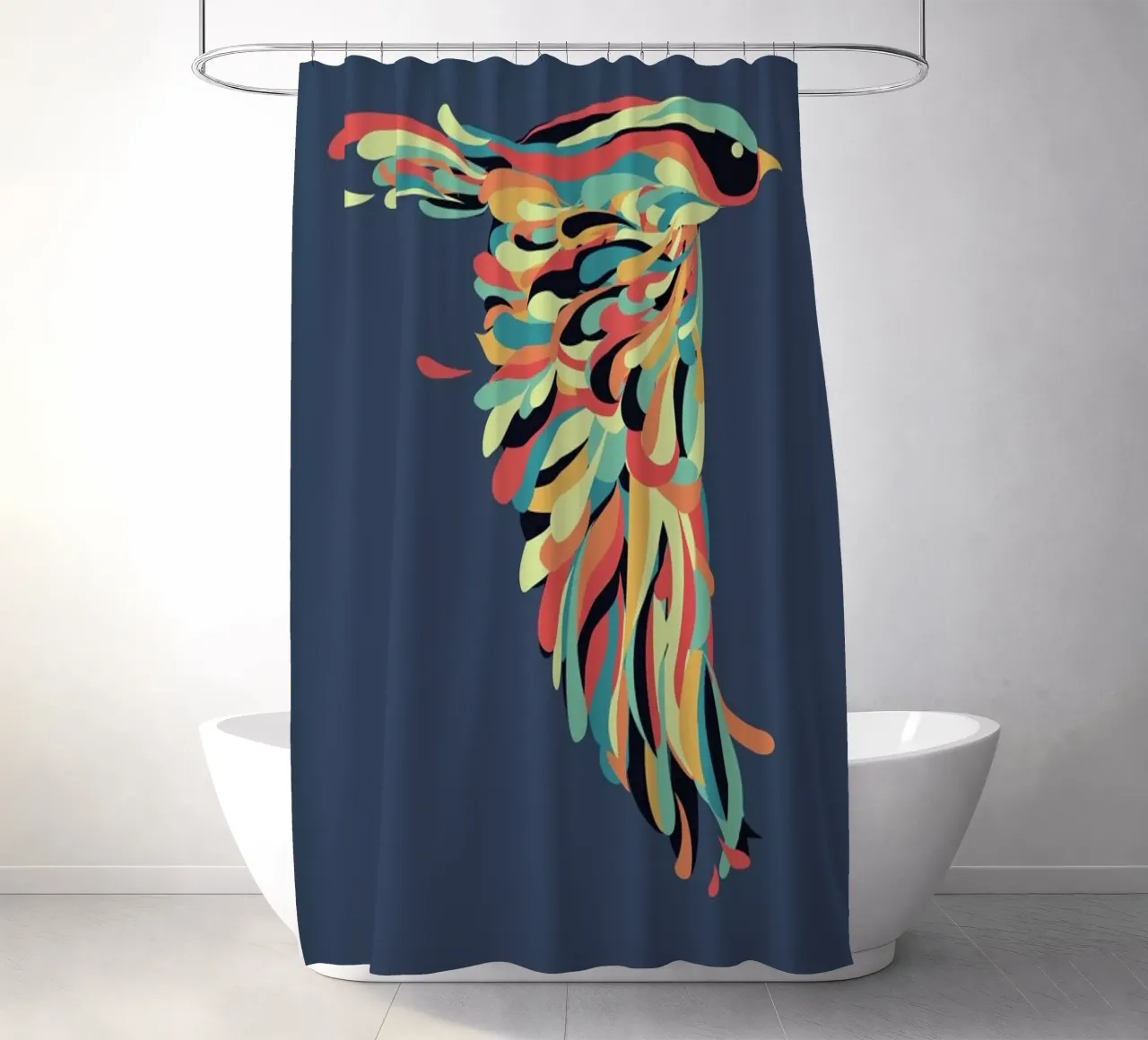 Downstroke Duschvorhang von Jay Fleck