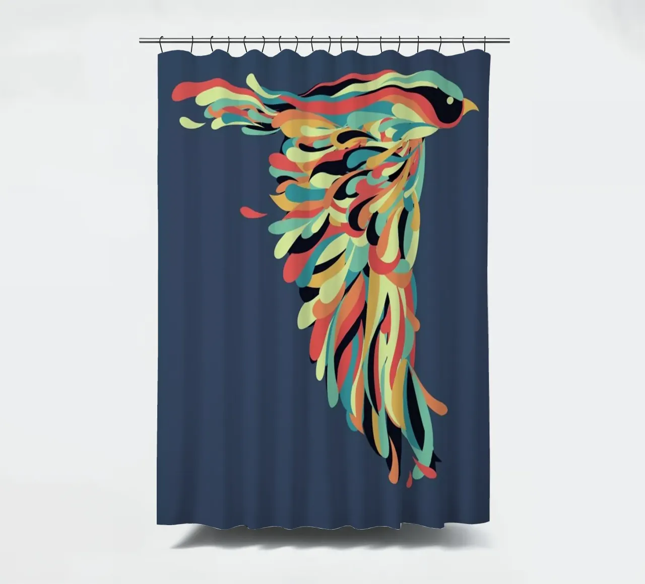 Downstroke Duschvorhang von Jay Fleck