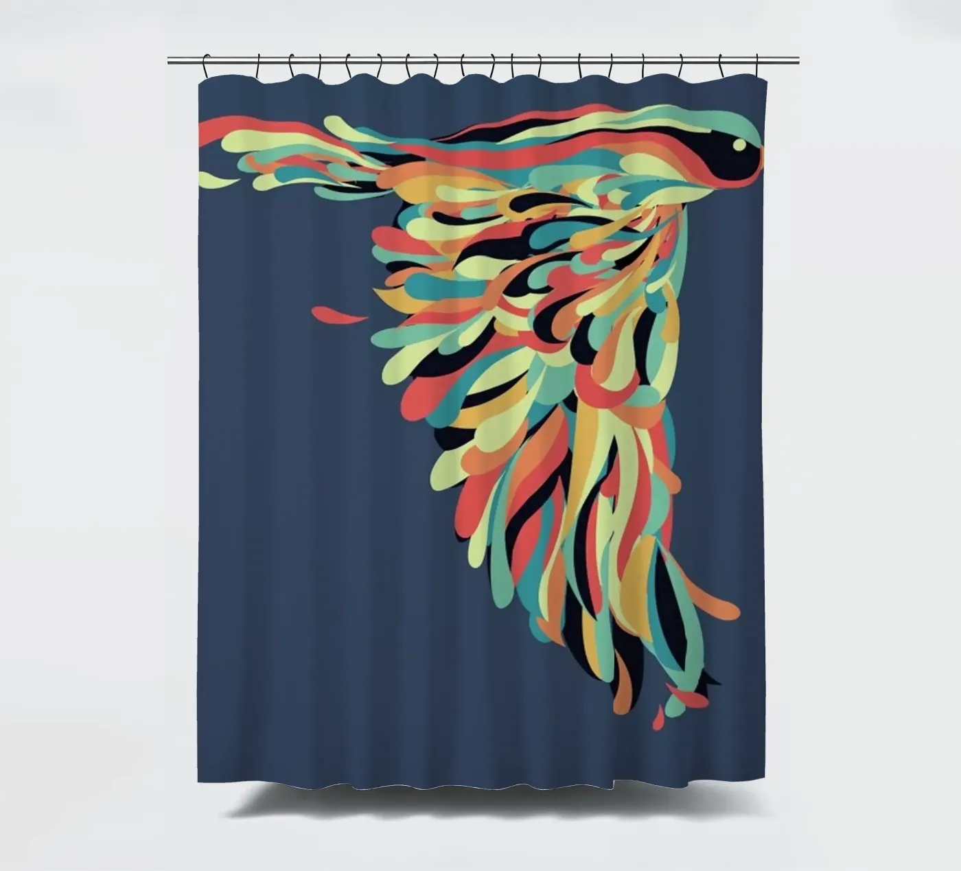 Downstroke Duschvorhang von Jay Fleck