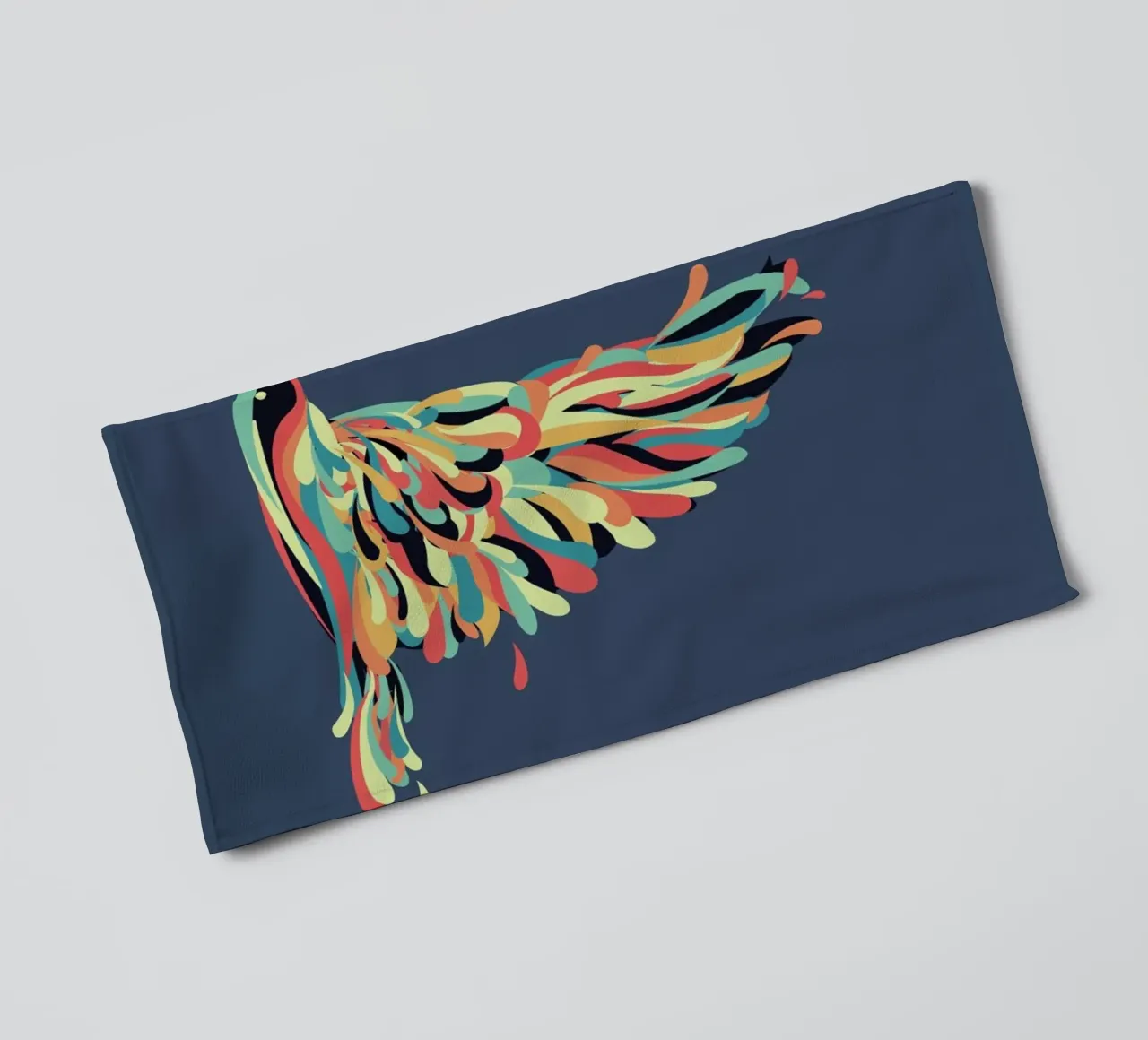 Downstroke badhanddoek van Jay Fleck