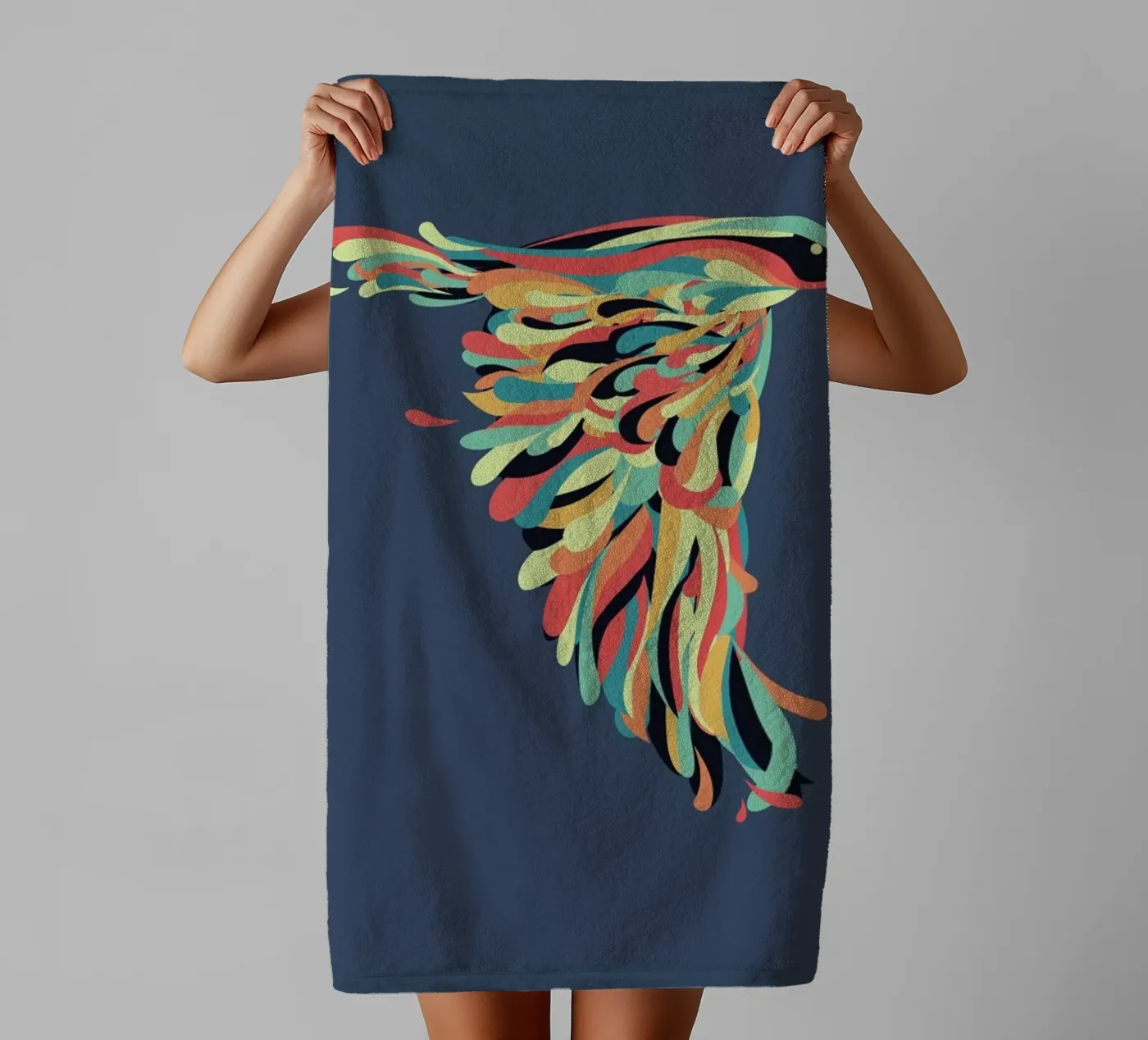 Downstroke badhanddoek van Jay Fleck