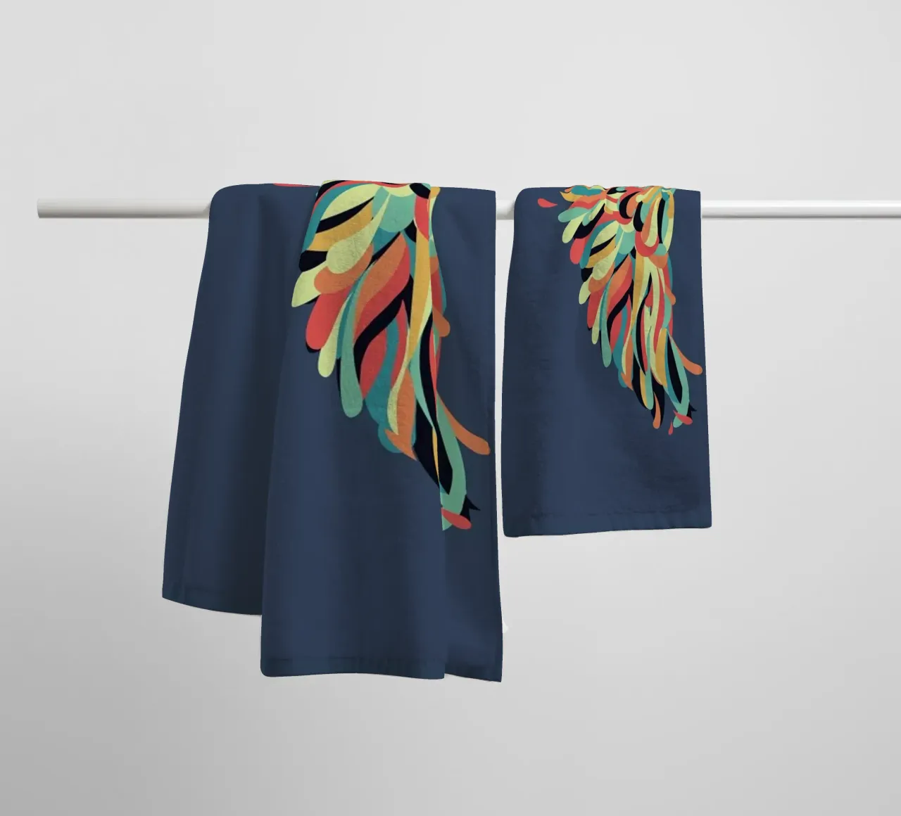 Downstroke badhanddoek van Jay Fleck