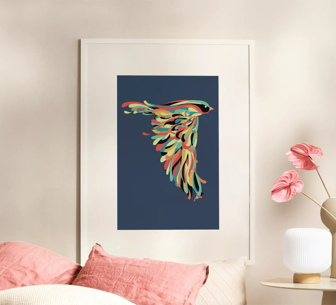 Downstroke poster van Jay Fleck