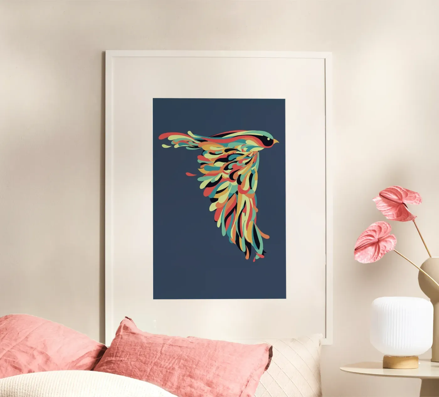 Downstroke poster van Jay Fleck