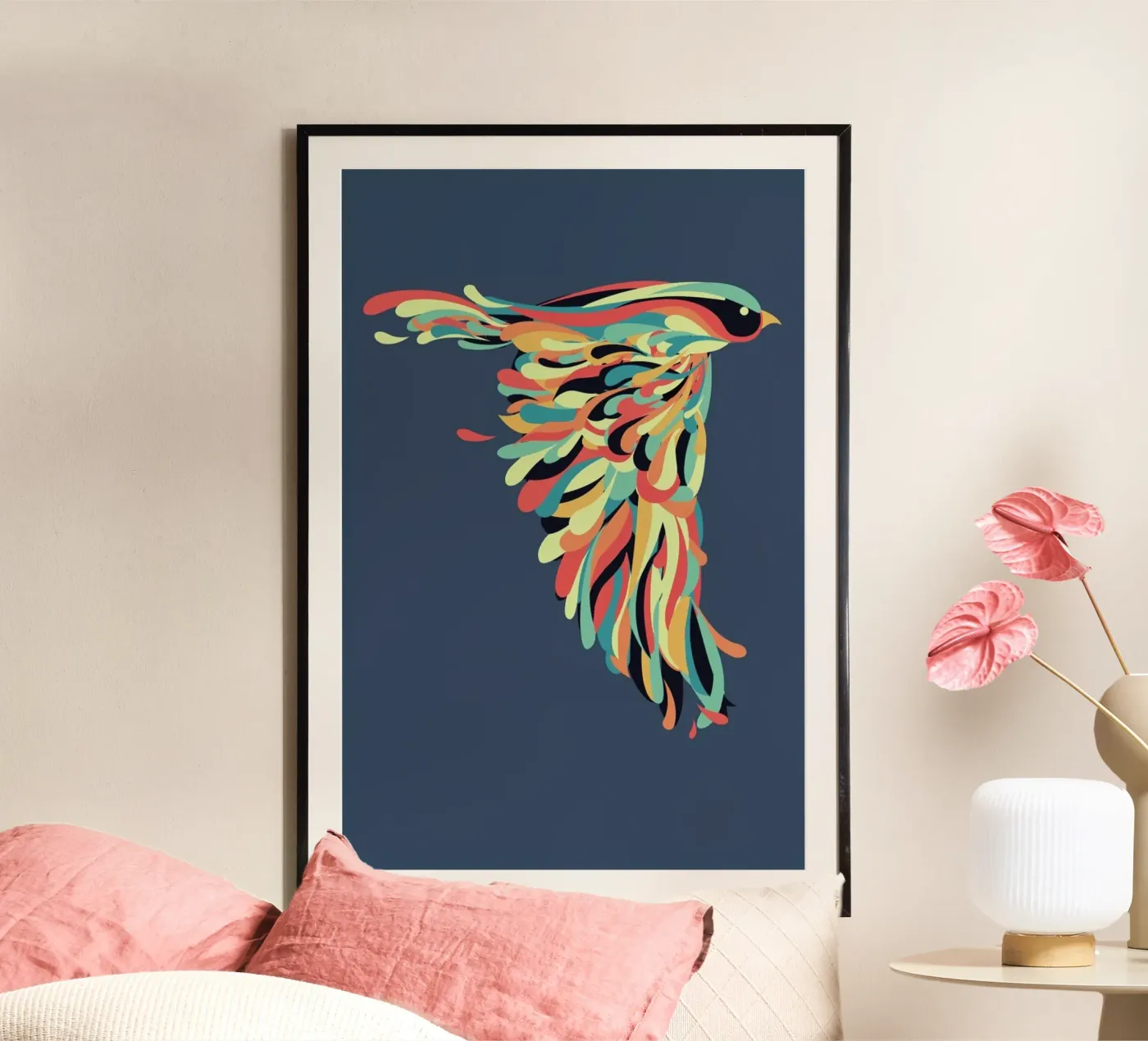 Downstroke poster van Jay Fleck