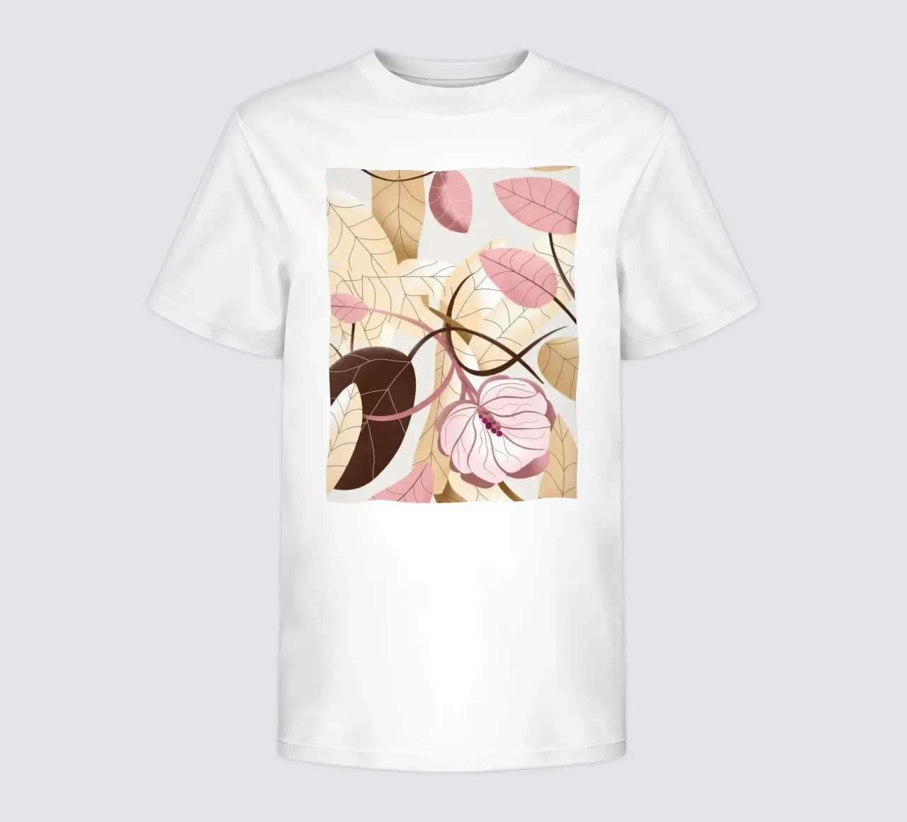 Zarte Blüten Kinder T-Shirt von Artie Shifa