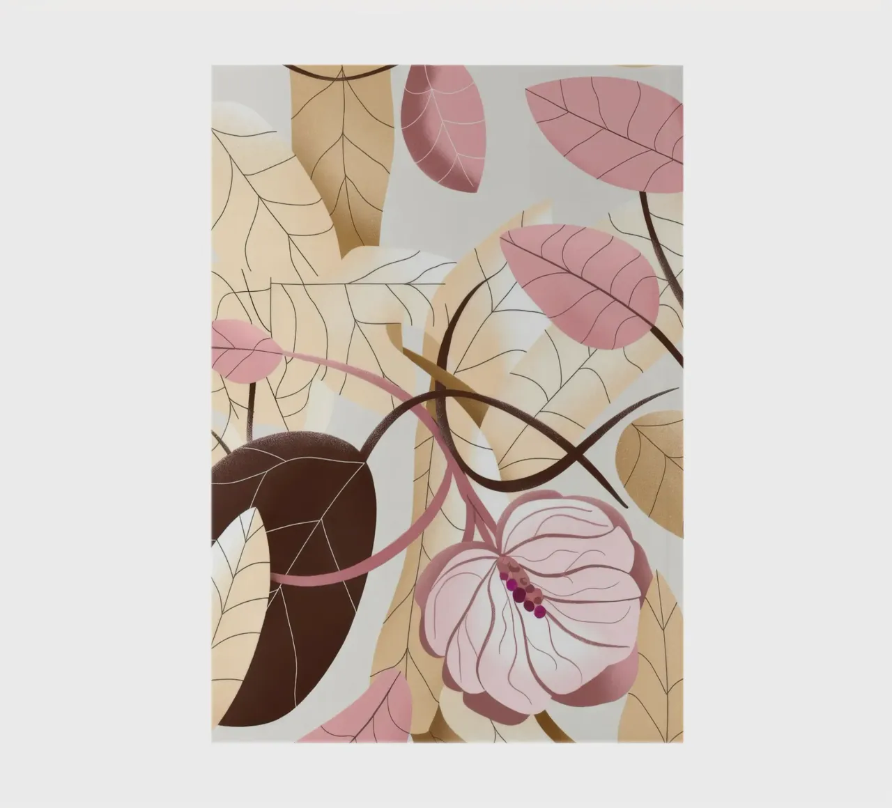 Delicate Blooms notebook by Artie Shifa
