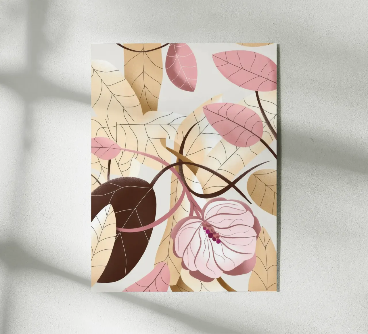Delicate Blooms acrylic glass by Artie Shifa