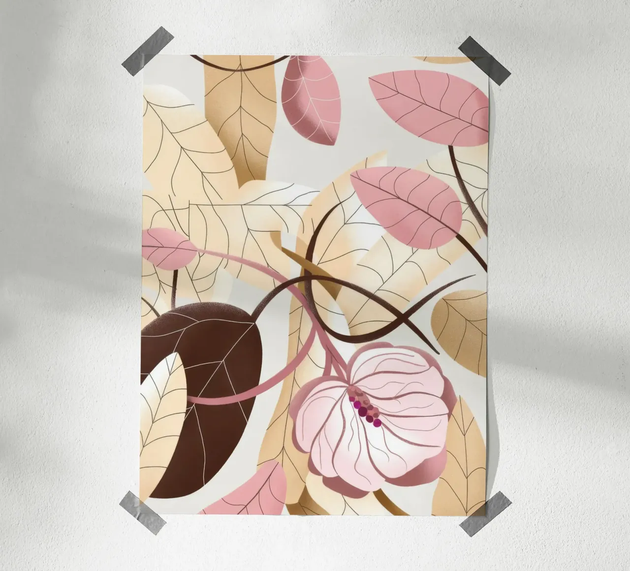 Fiori delicati carta hahnemühle da Artie Shifa