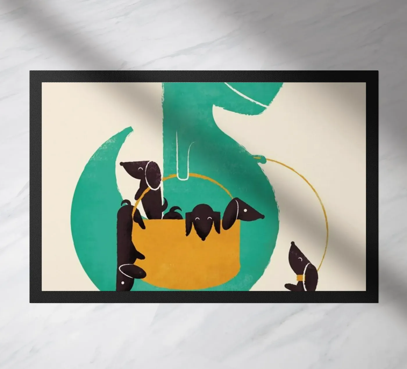 Trex Weiner deurmat van Jay Fleck