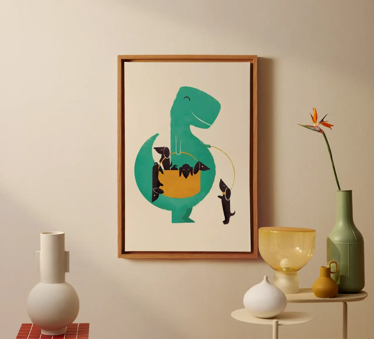 Trex Weiner tela con Cornice a cassetta da Jay Fleck
