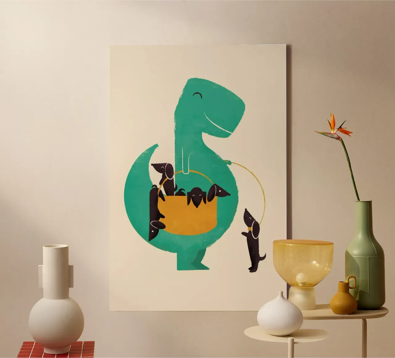 Trex Weiner tela con Cornice a cassetta da Jay Fleck