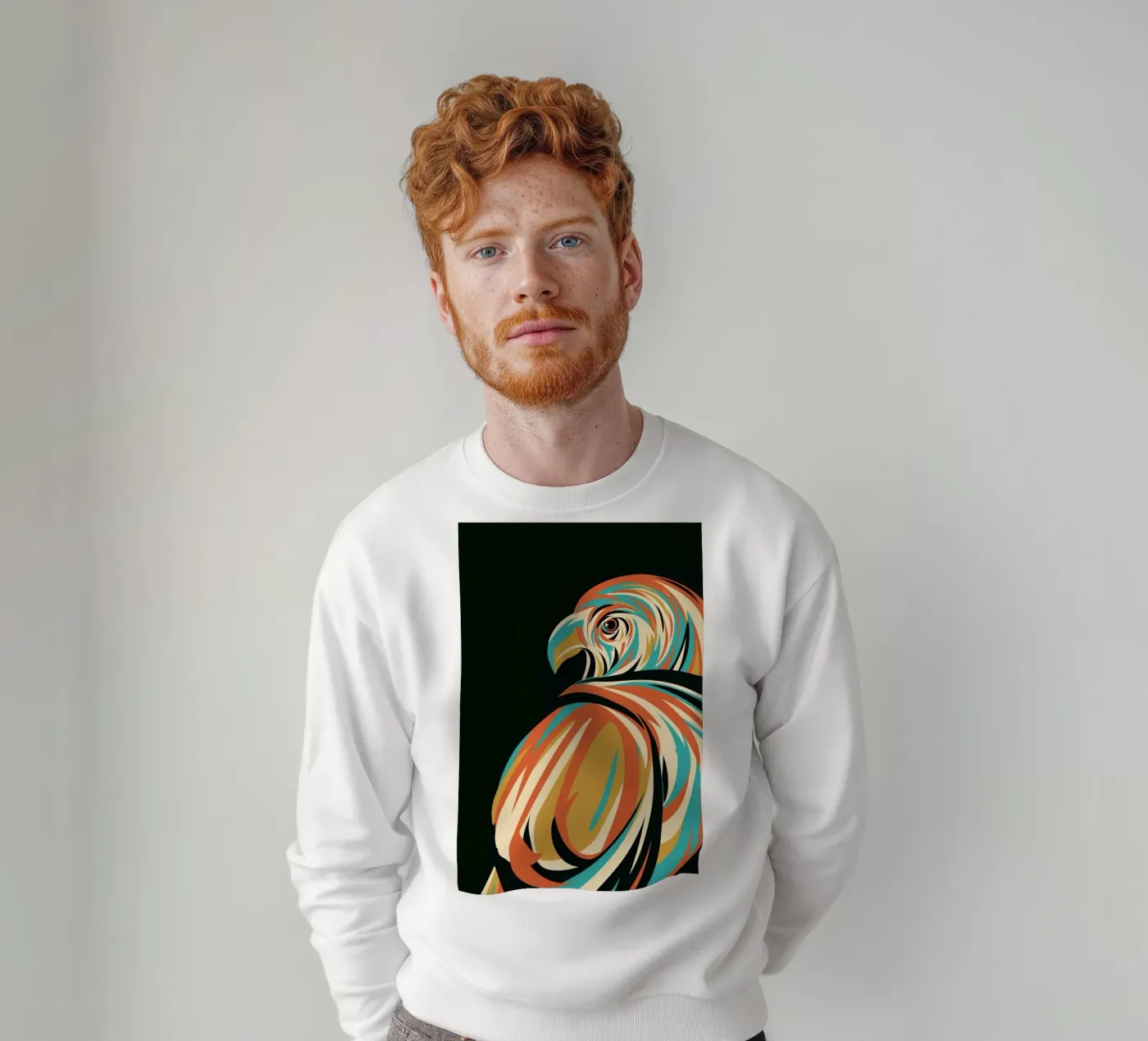 Hawk felpa da Jay Fleck