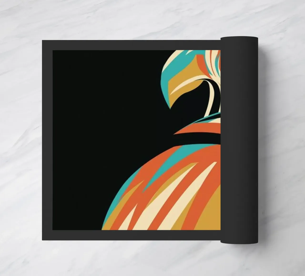 Hawk doormat by Jay Fleck