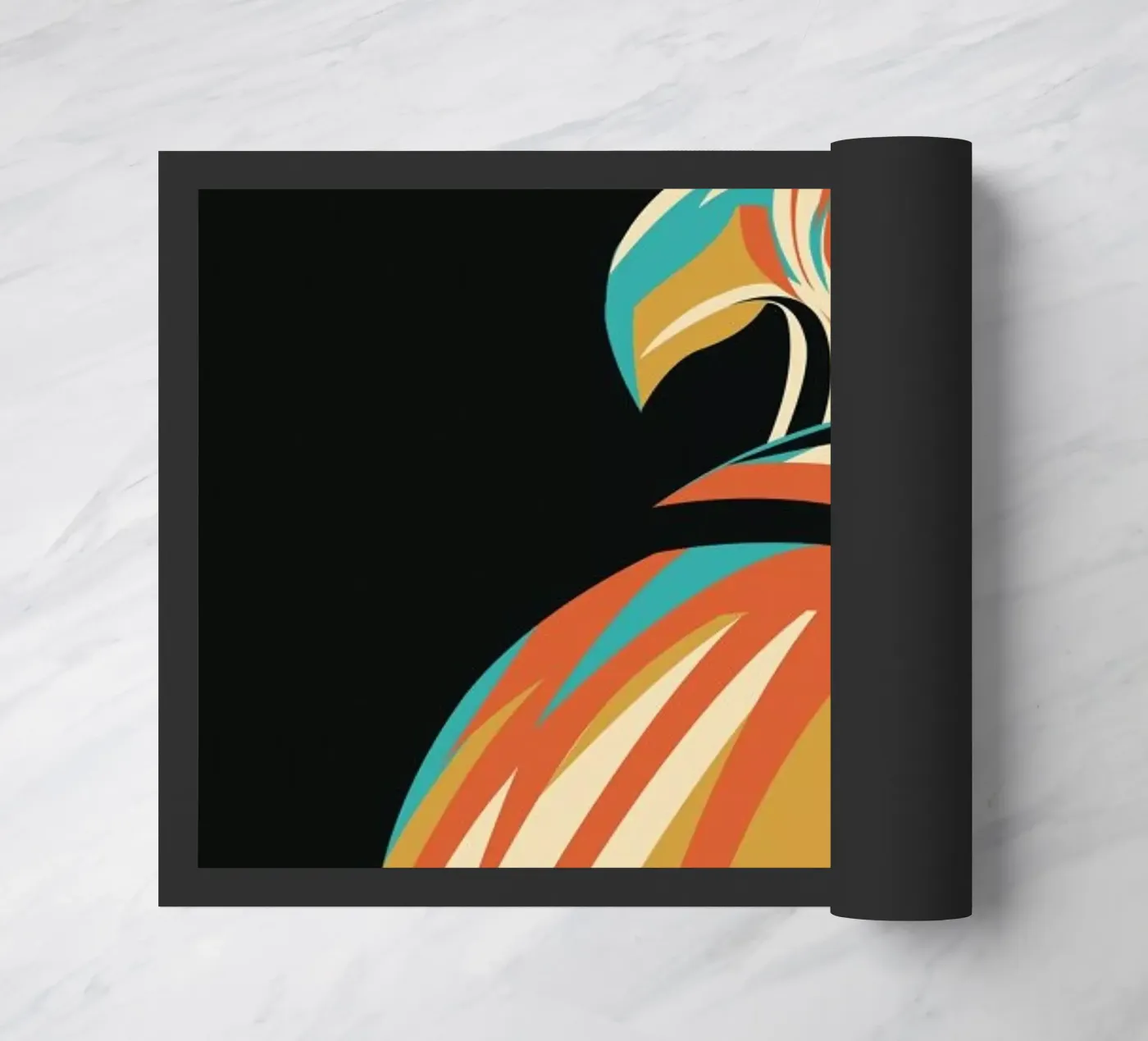 Hawk Fußmatte von Jay Fleck