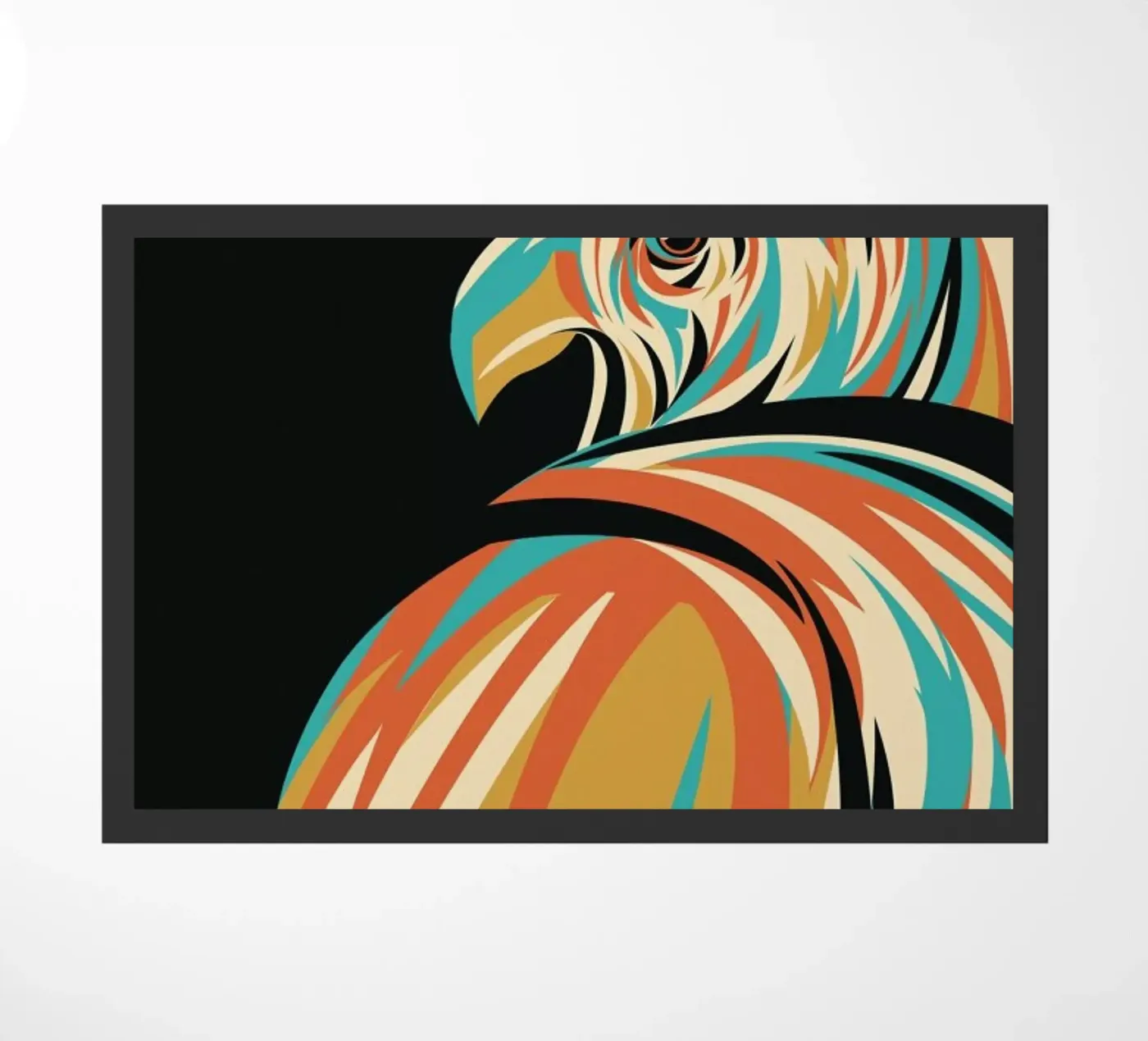 Hawk Fußmatte von Jay Fleck