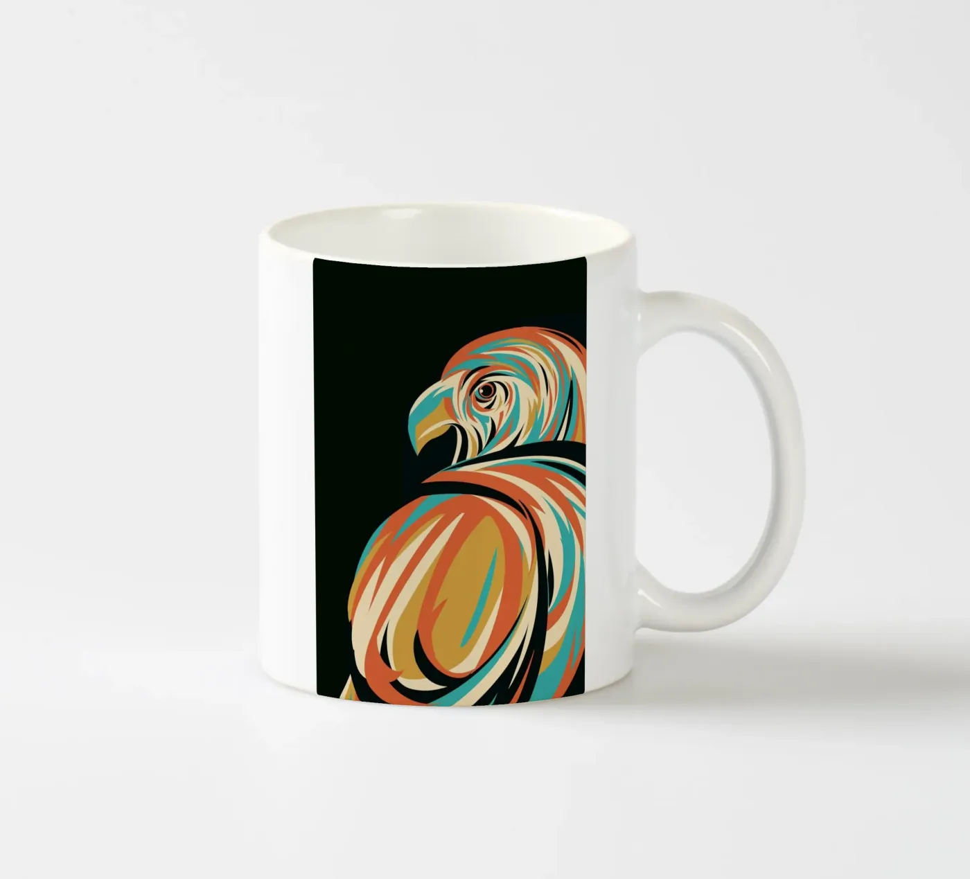 Hawk mug en céramique de Jay Fleck