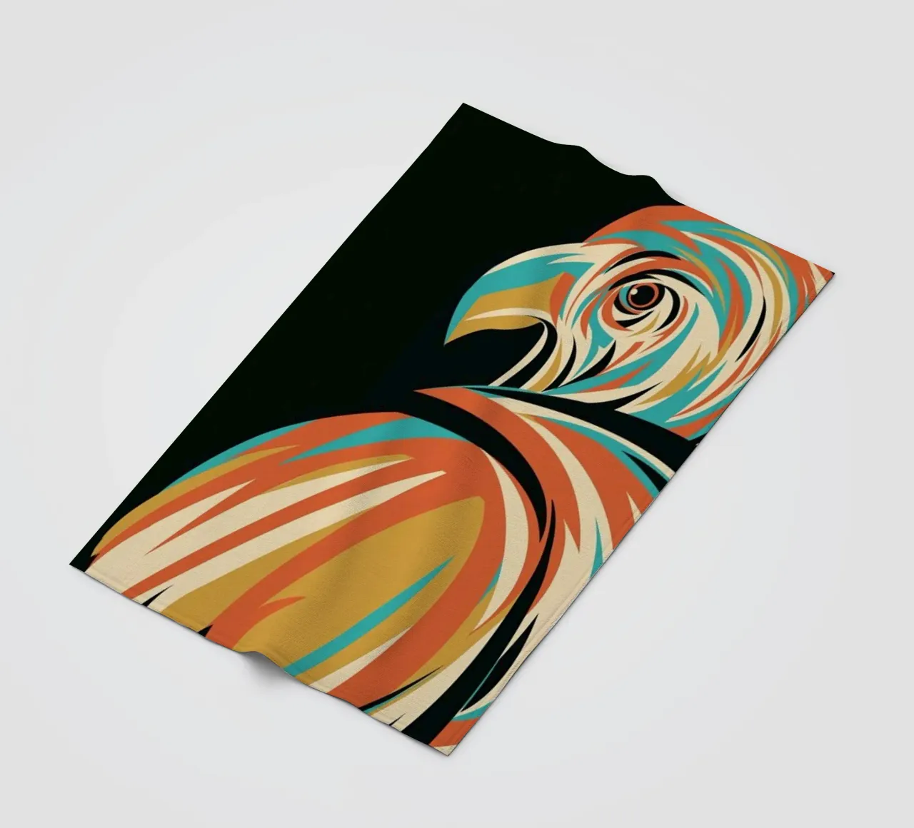 Hawk Fleecedecke von Jay Fleck