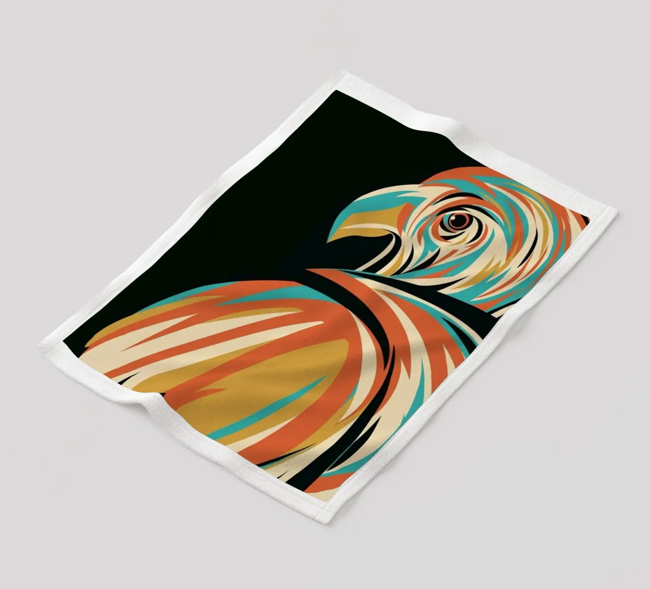 Hawk Fleecedecke von Jay Fleck