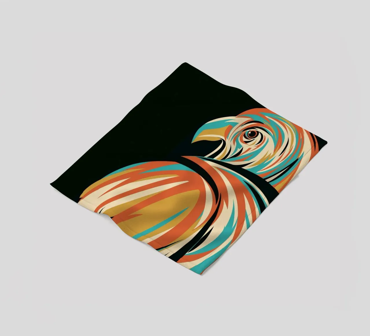 Hawk Fleecedecke von Jay Fleck