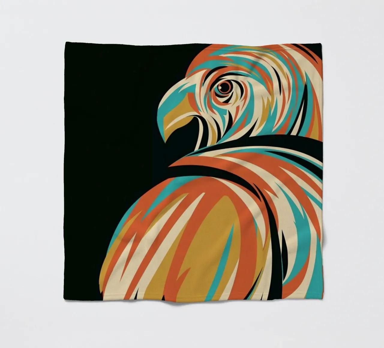 Hawk Fleecedecke von Jay Fleck