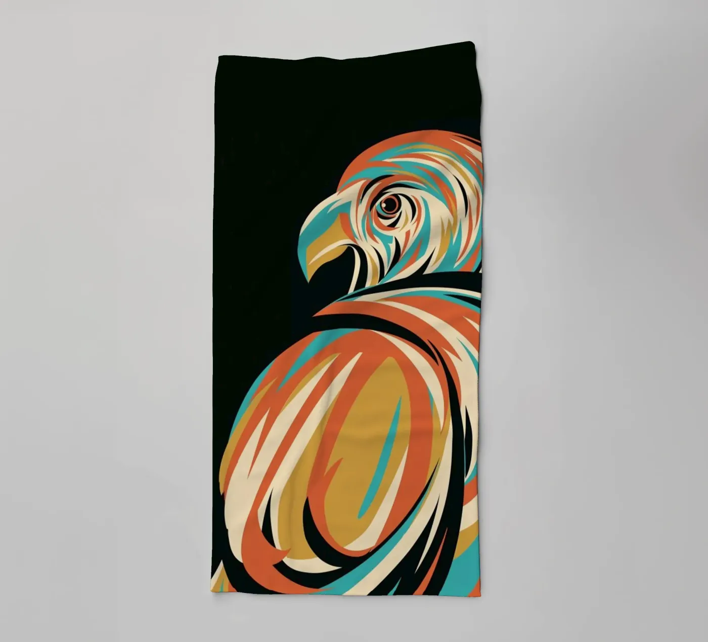 Hawk badhanddoek van Jay Fleck