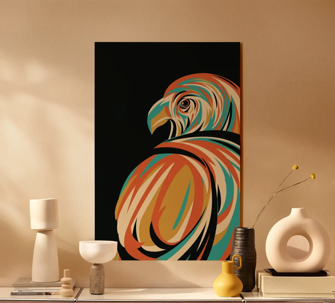 Hawk plexiglas de Jay Fleck