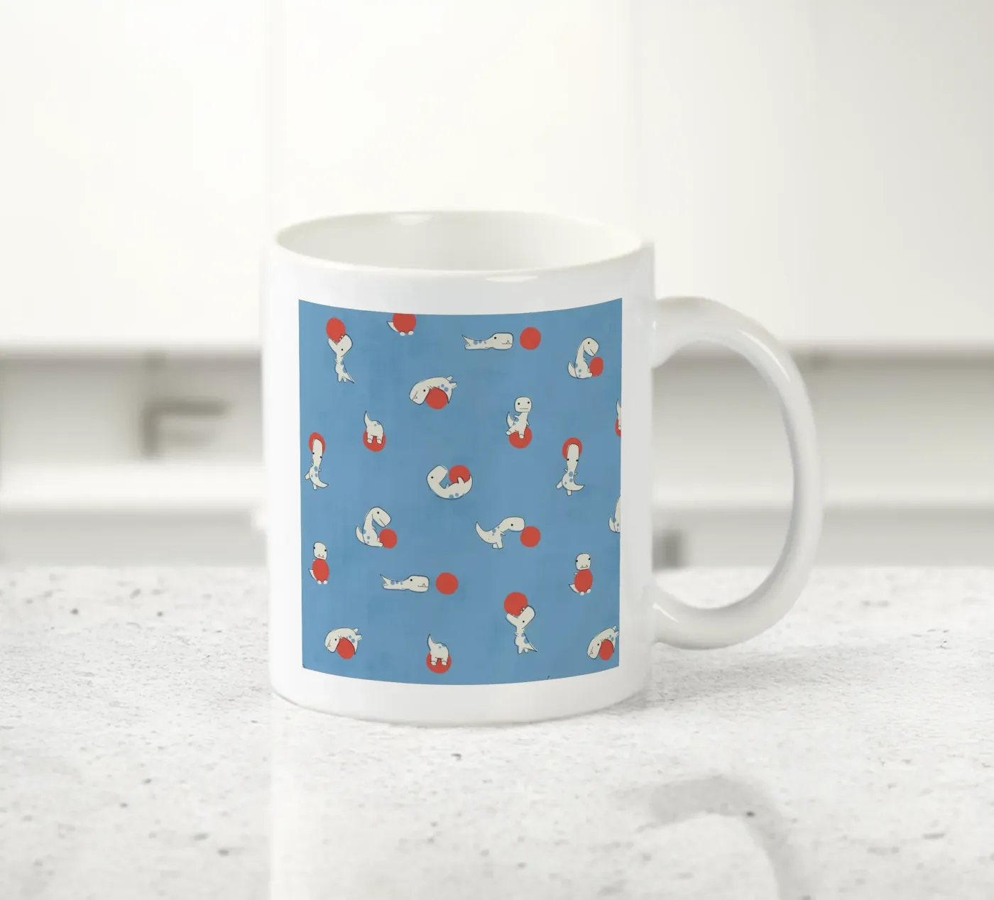 Tiny T ceramic mug by Jay Fleck