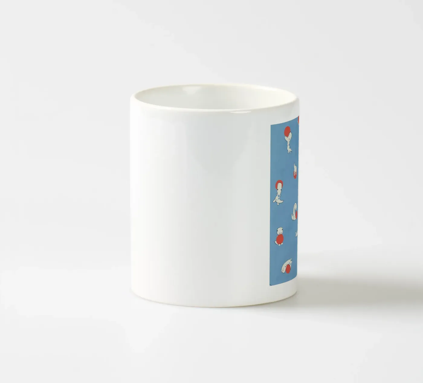 Tiny T ceramic mug by Jay Fleck
