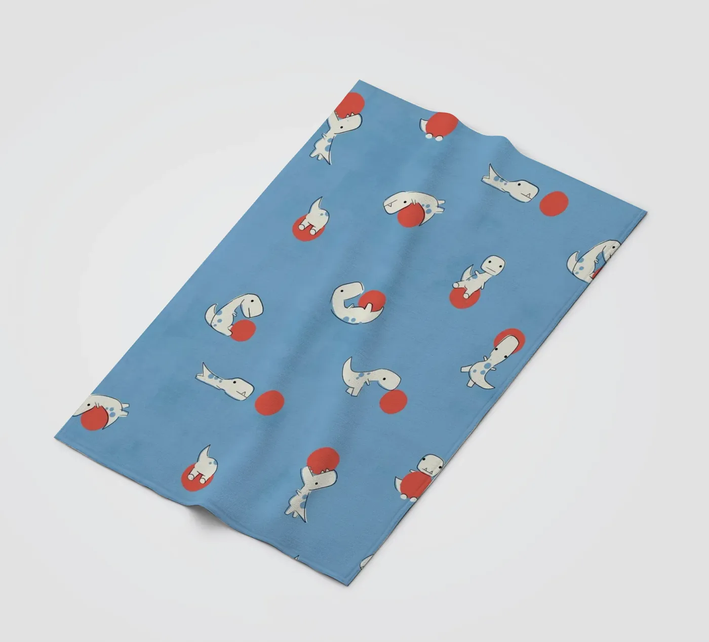 Tiny T fleece blanket by Jay Fleck