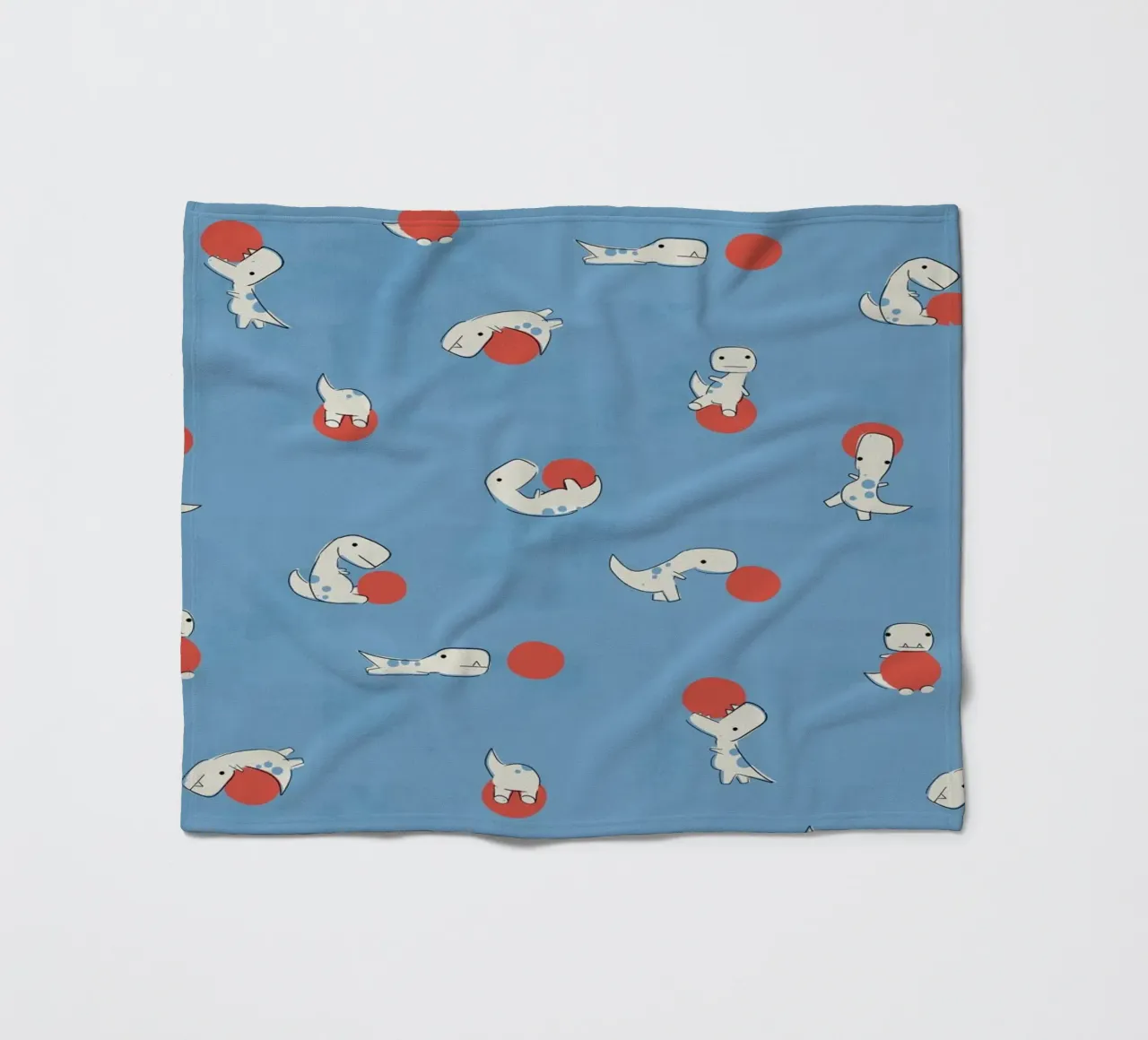 Tiny T fleece blanket by Jay Fleck