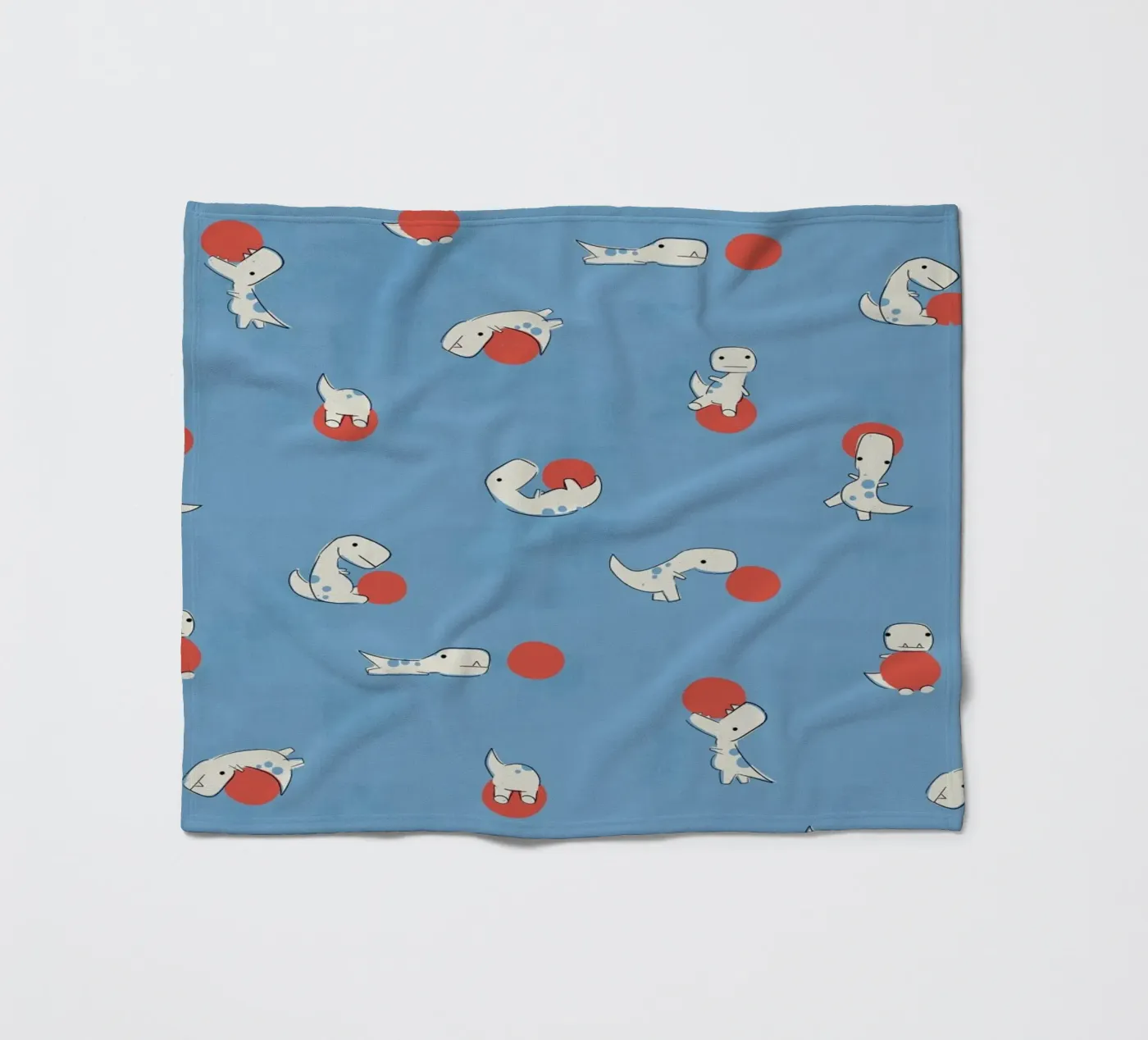 Tiny T fleece blanket by Jay Fleck