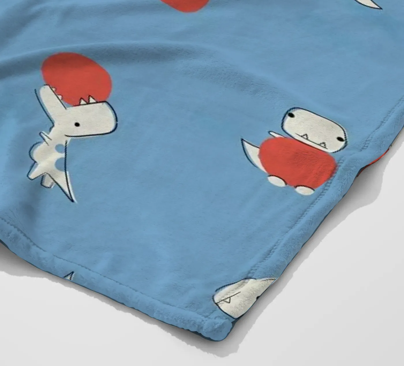 Tiny T fleece blanket by Jay Fleck