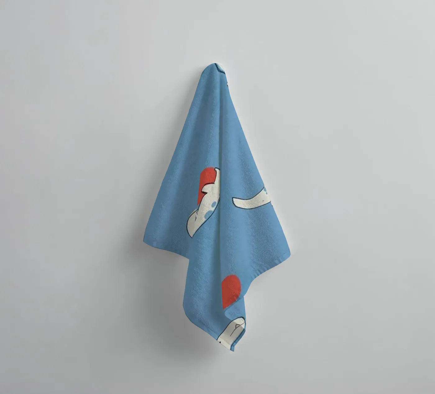 Tiny T Handtuch von Jay Fleck