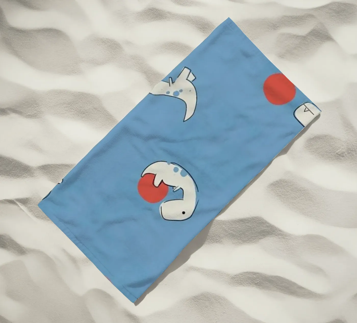 Tiny T beach towel by Jay Fleck