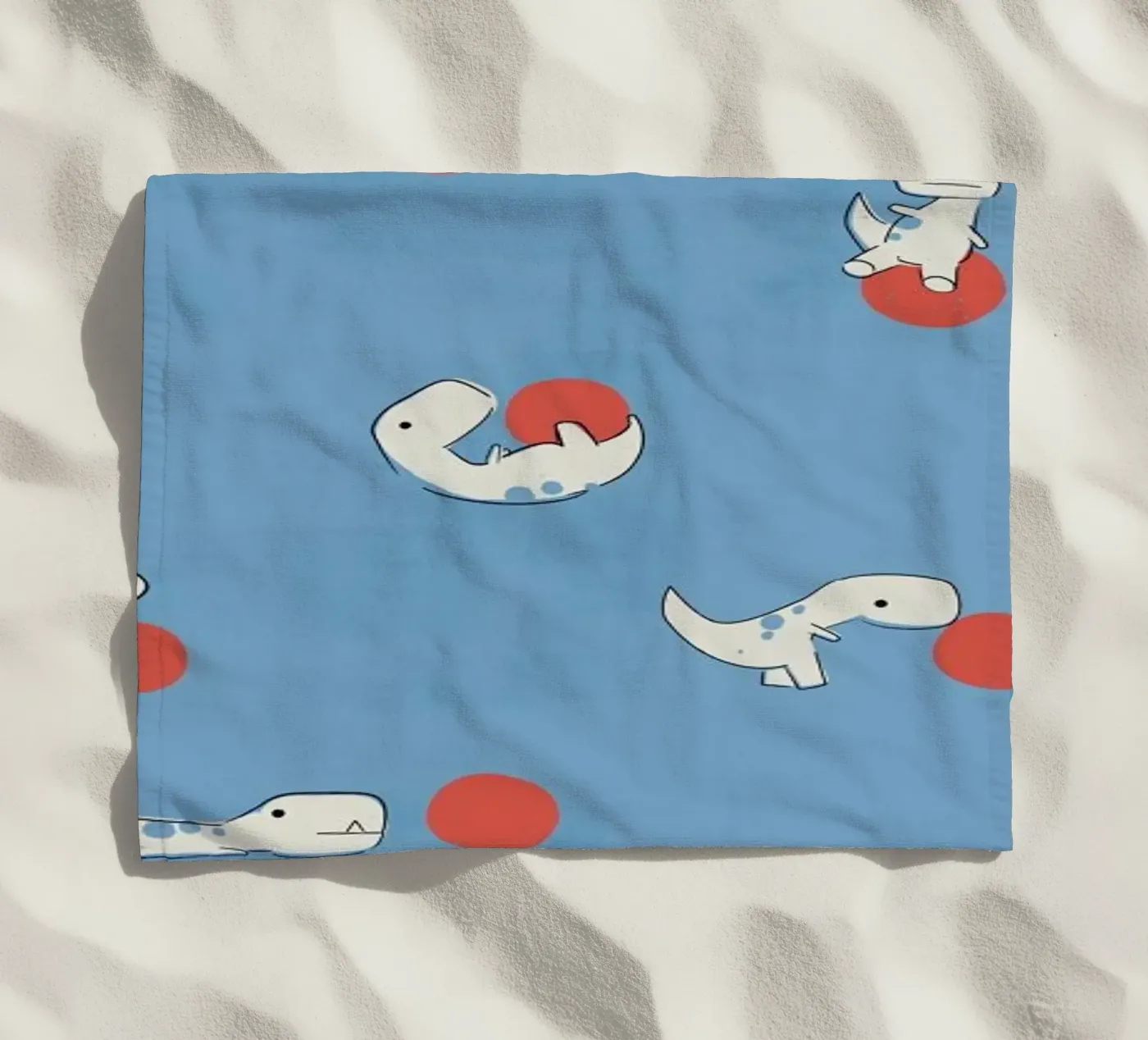 Tiny T beach towel by Jay Fleck