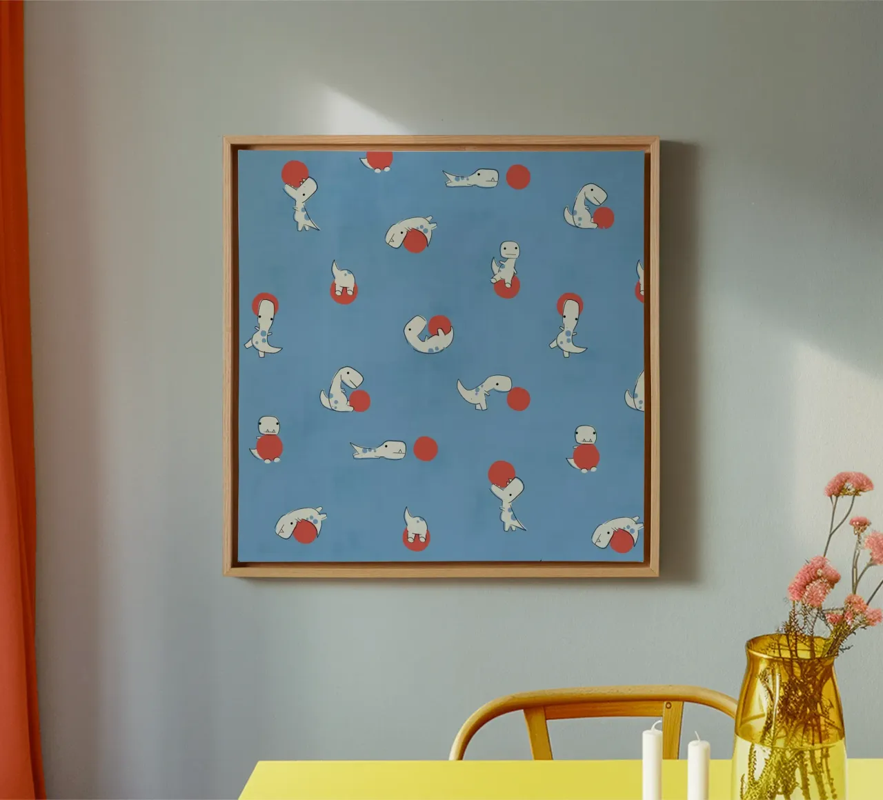 Tiny T tela con Cornice a cassetta da Jay Fleck