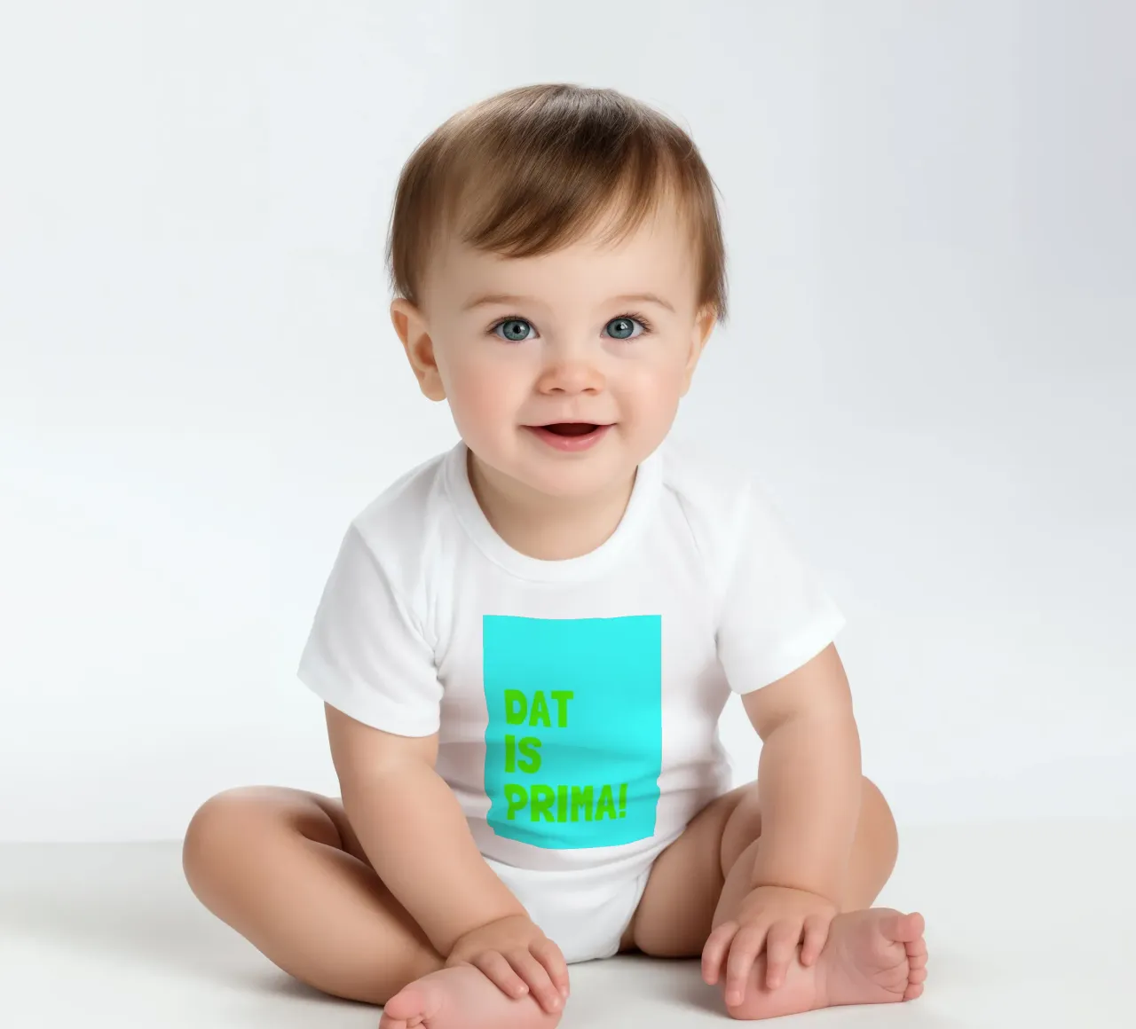 Dat is prima! body neonato maniche corte da Ohkimiko