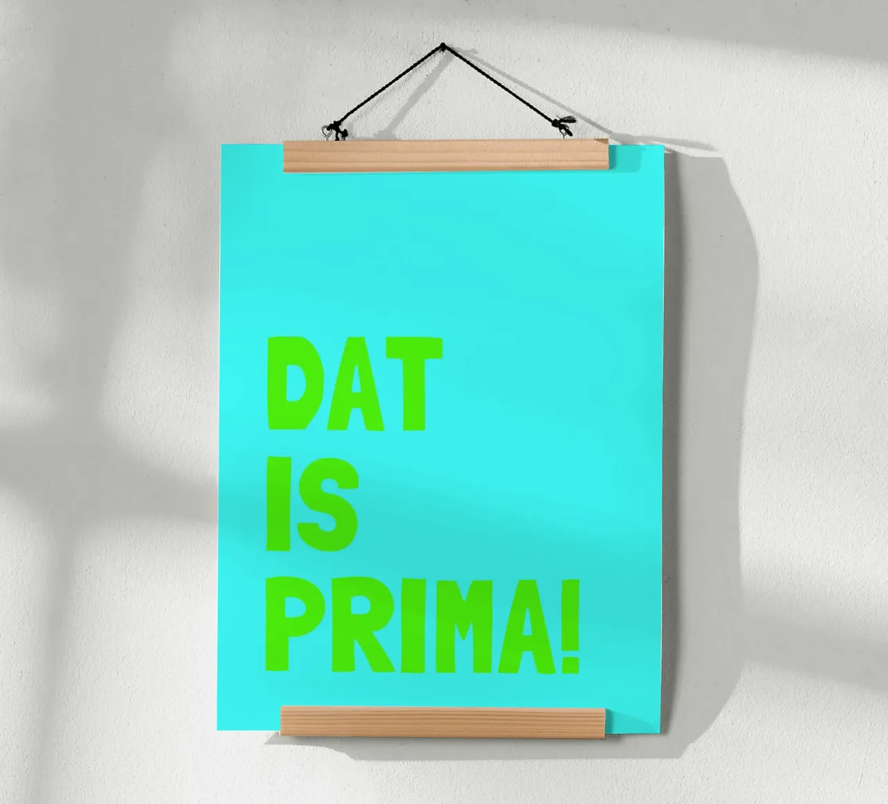 Dat is prima! poster van Ohkimiko