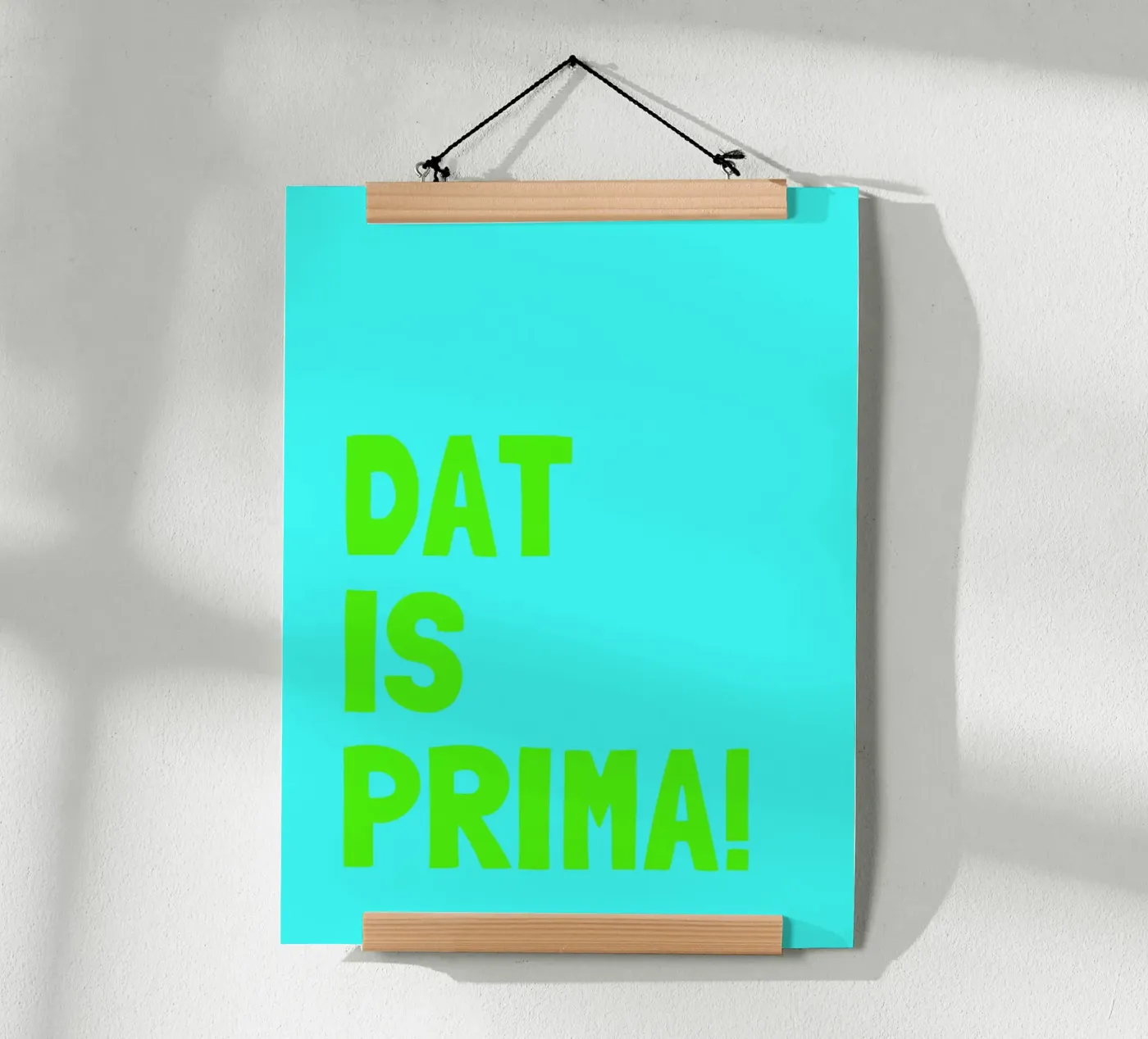 Dat is prima! poster by Ohkimiko