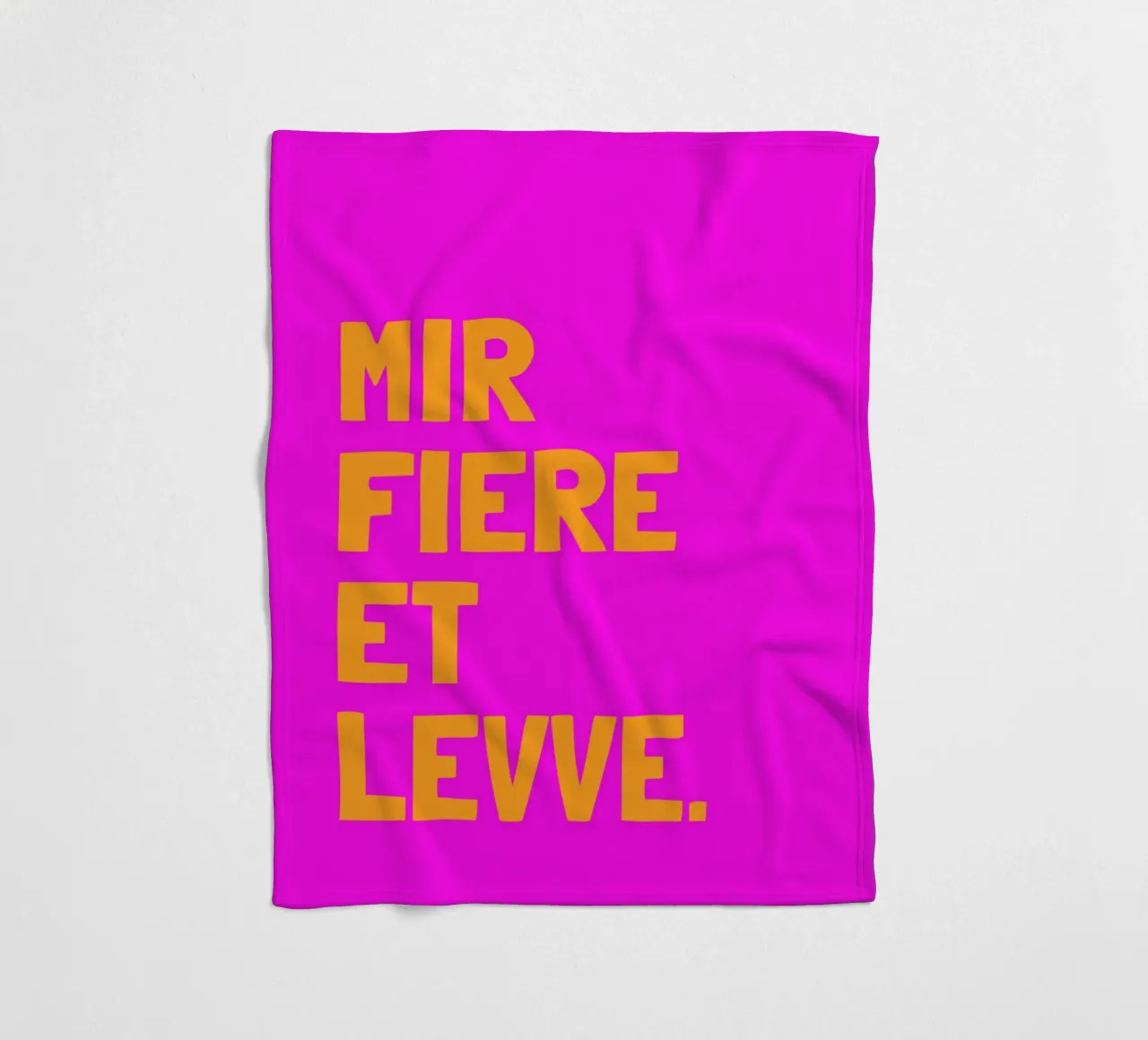 Mir fiere et levve coperta in pile da Ohkimiko