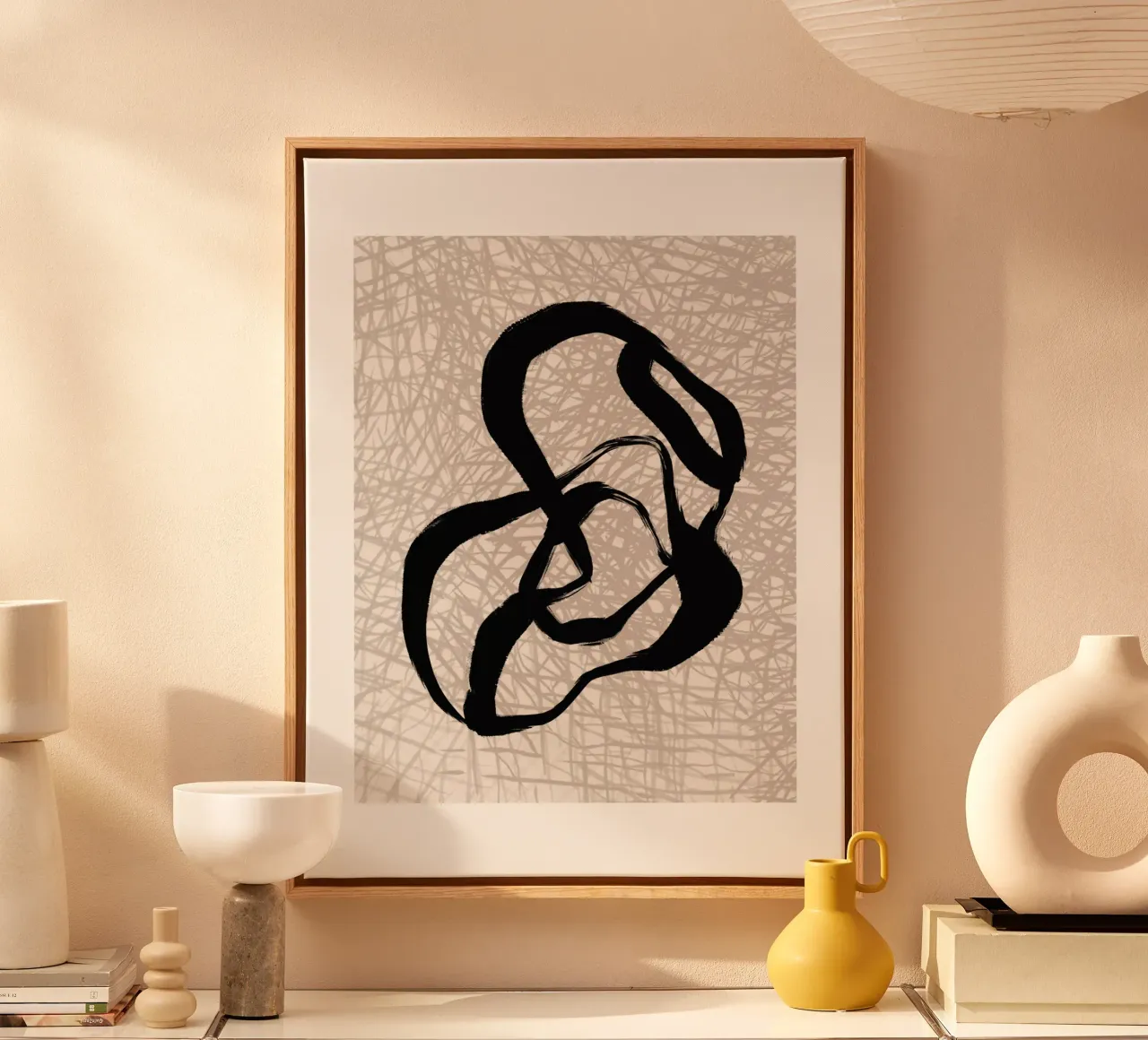 The New Simple No 16 toile avec Caisse américaine de treechild