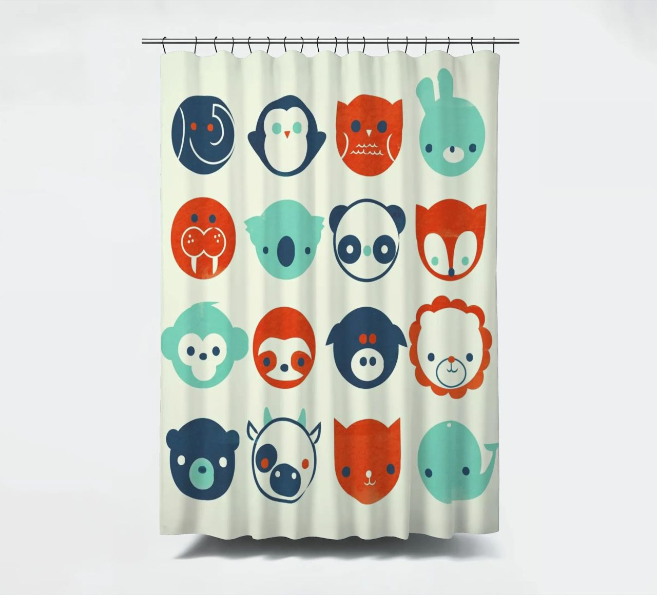 Menagerie cortina de baño de Jay Fleck