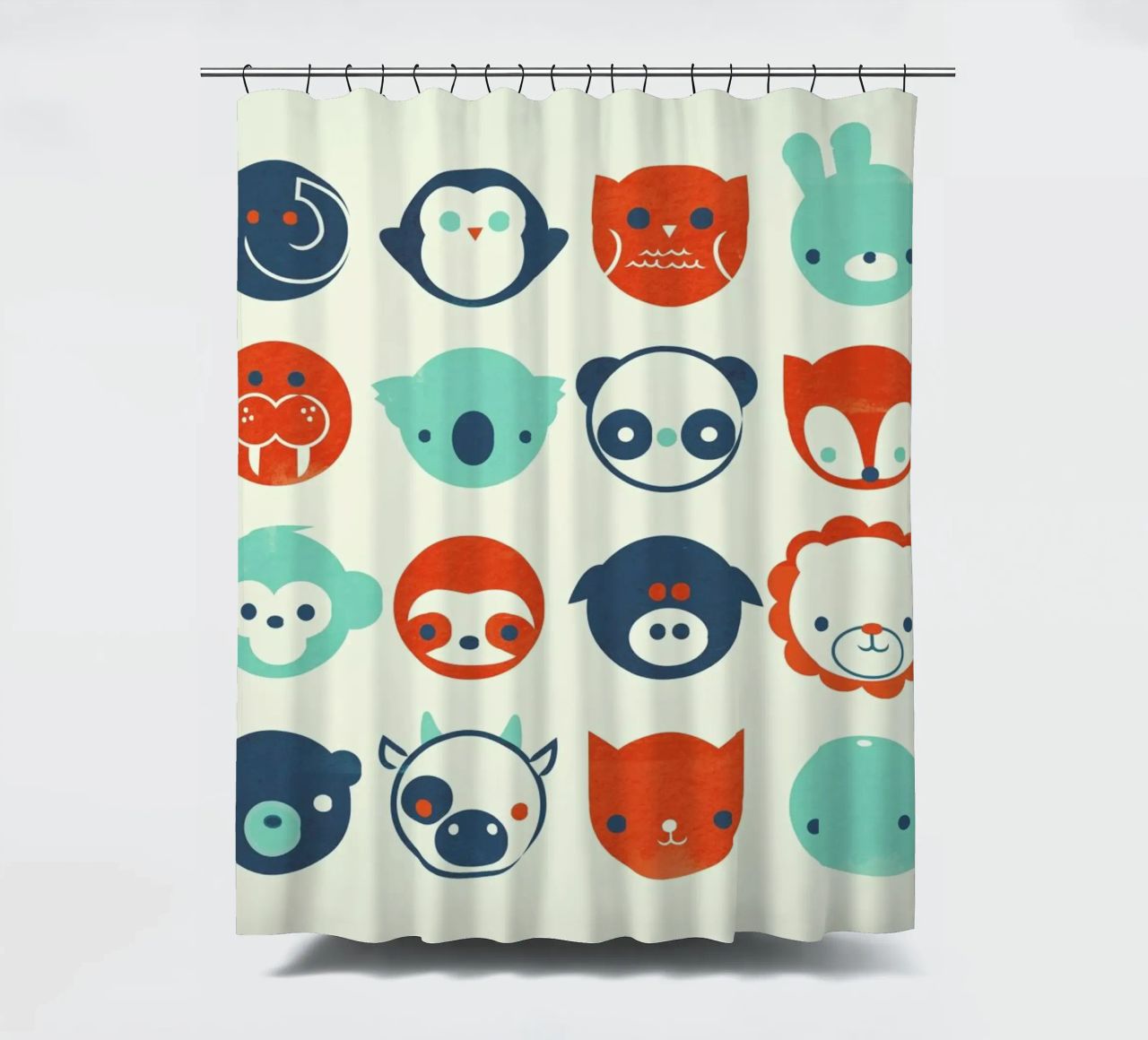 Menagerie cortina de baño de Jay Fleck