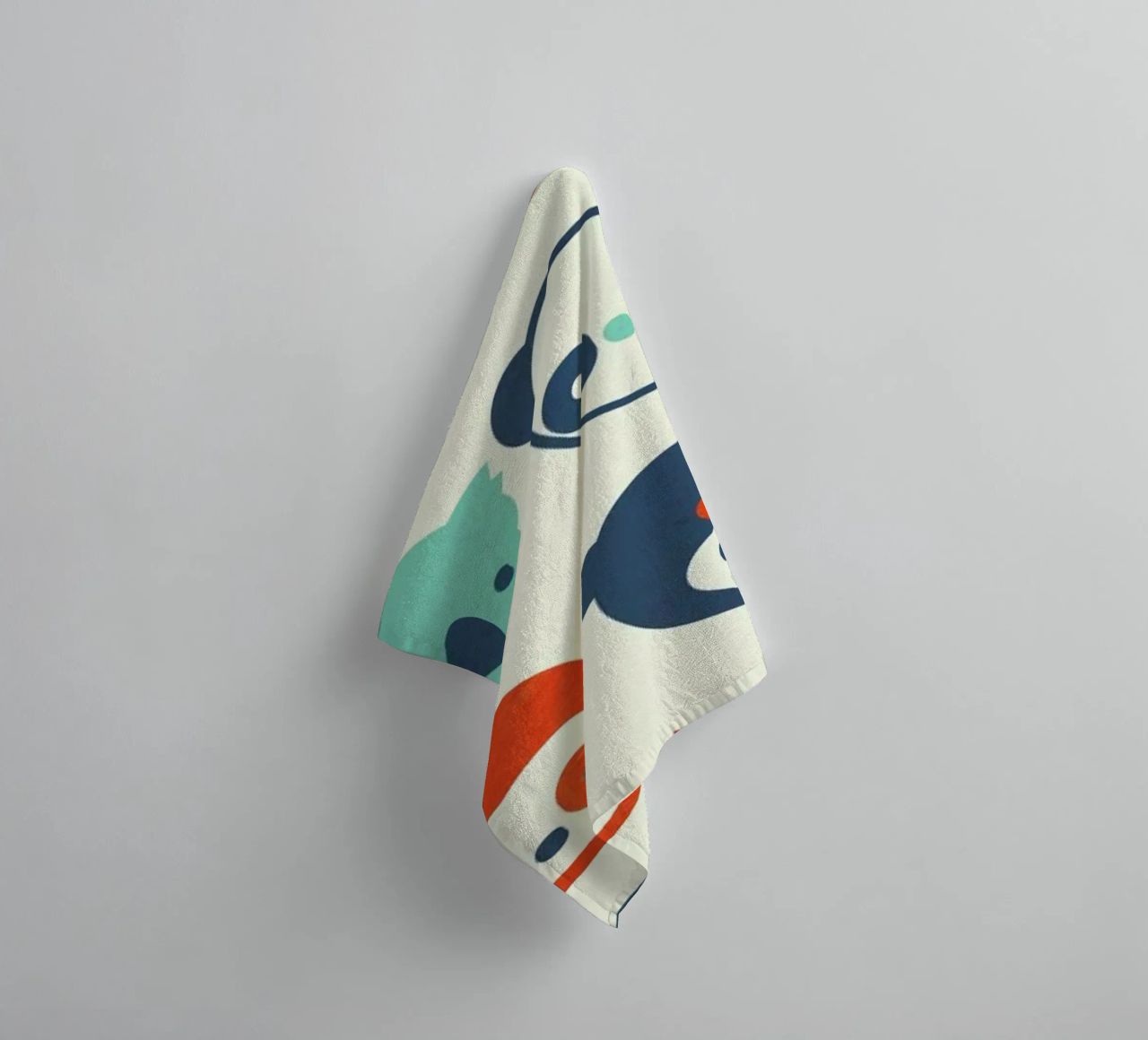 Menagerie asciugamano da bagno da Jay Fleck