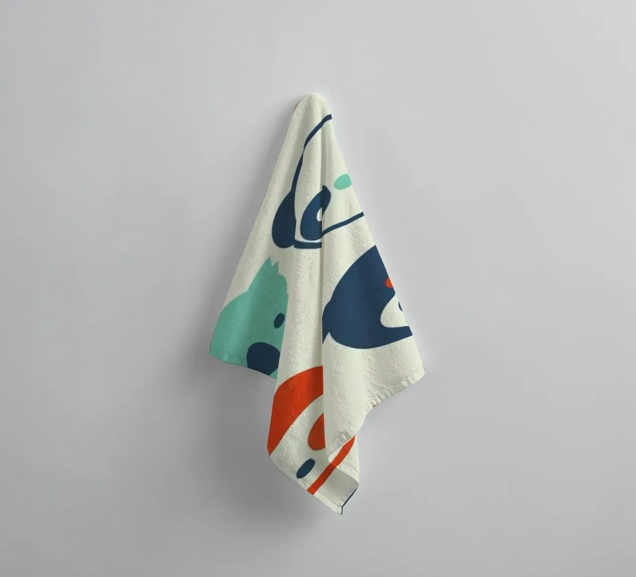 Menagerie asciugamano da bagno da Jay Fleck