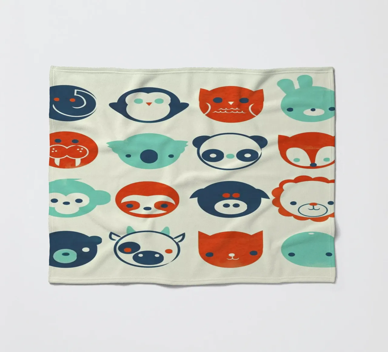 Menagerie fleece blanket by Jay Fleck