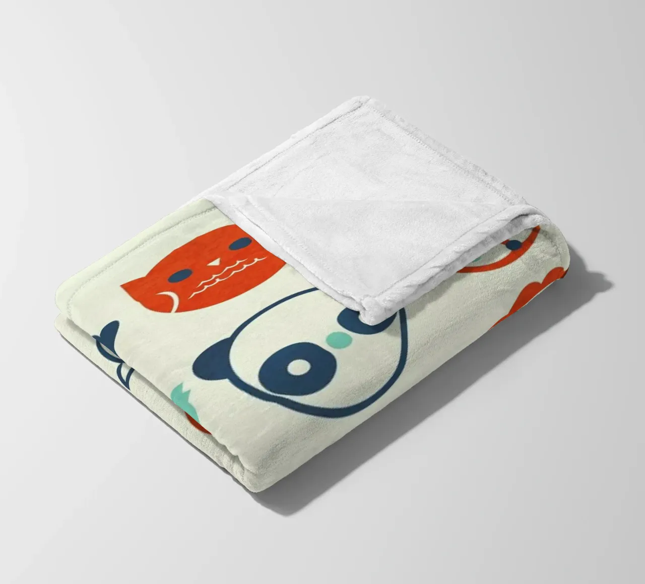 Menagerie fleece blanket by Jay Fleck