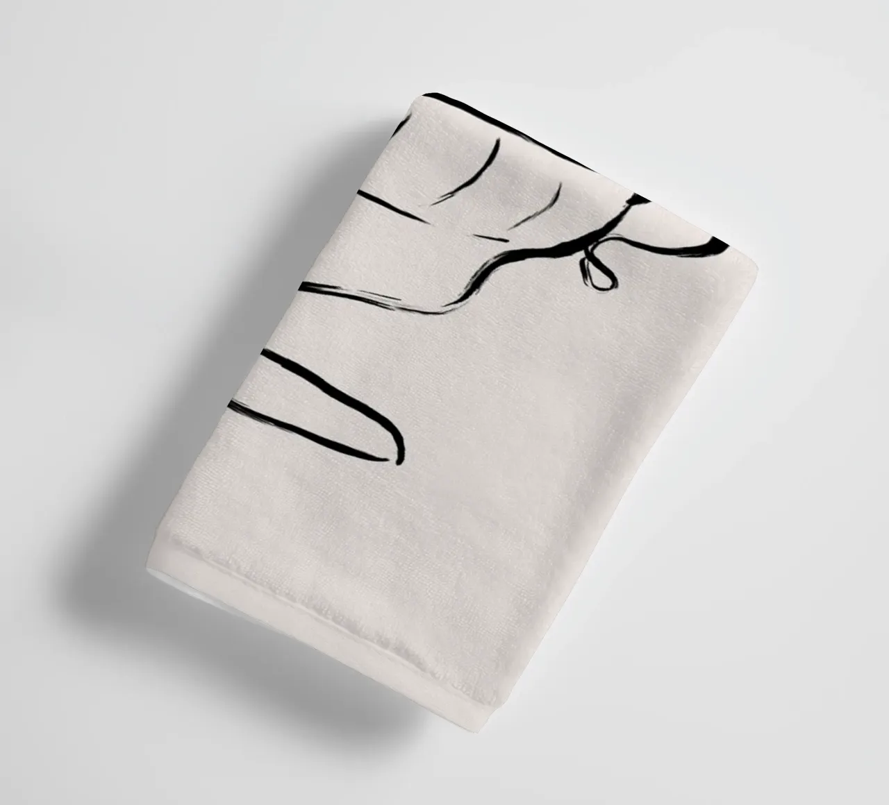 The New Simple No 19 asciugamano da bagno da treechild